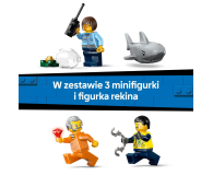LEGO City 60456 Pościg łodzią policyjną - 1331641 - zdjęcie 7